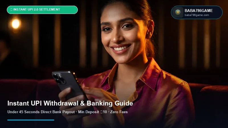 BABA786GAME Instant UPI Withdrawal & ₹50 INR Deposit Tutorial